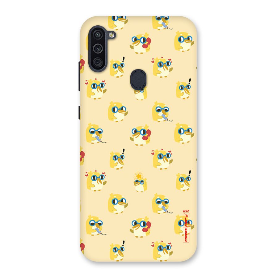 Yellow Parrot Back Case for Galaxy M11