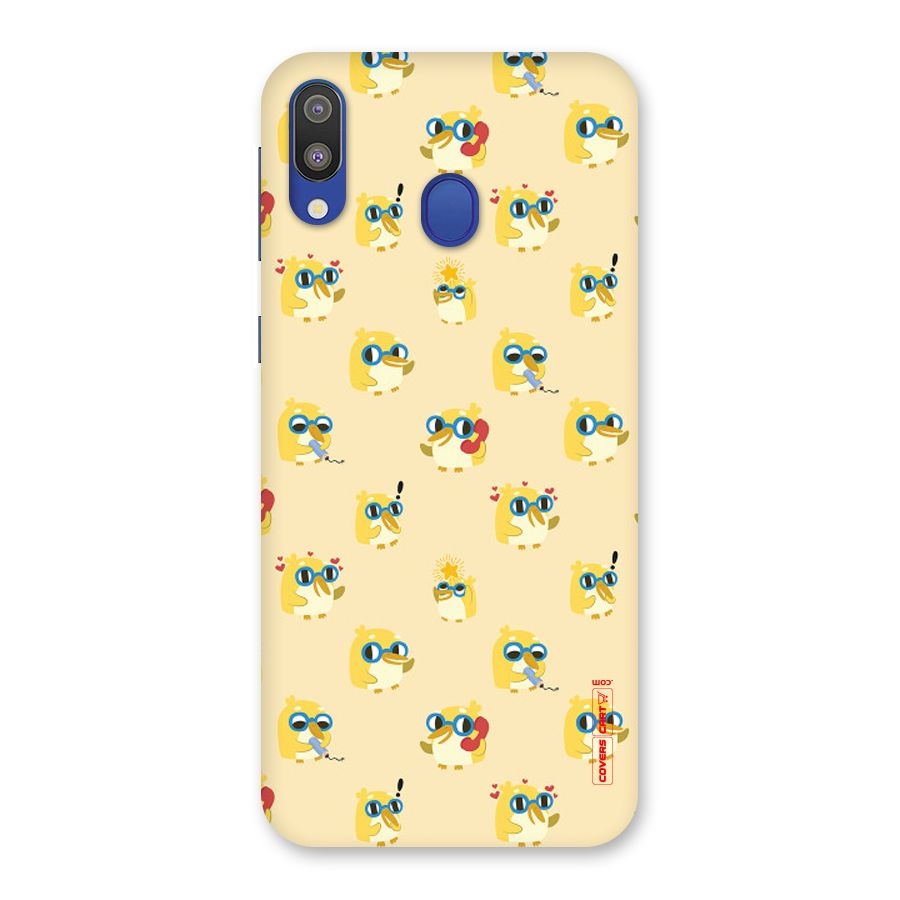 Yellow Parrot Back Case for Galaxy M20
