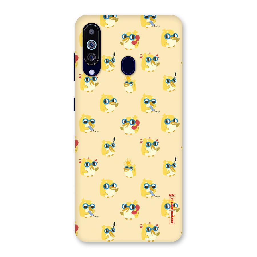 Yellow Parrot Back Case for Galaxy M40
