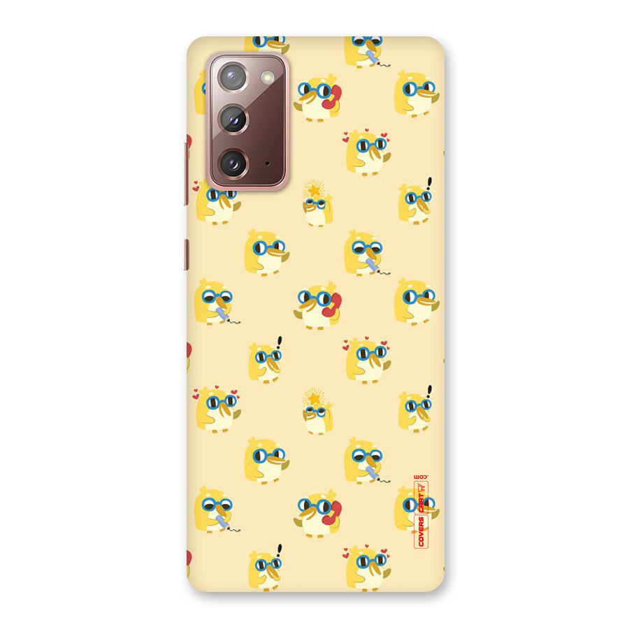 Yellow Parrot Back Case for Galaxy Note 20