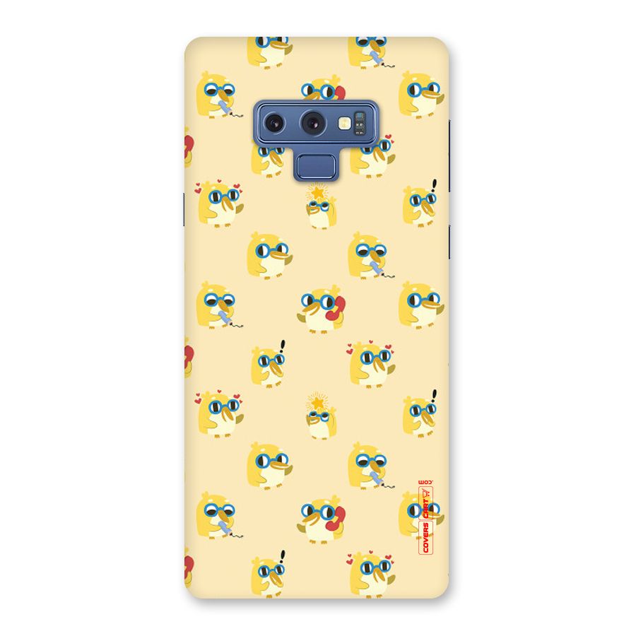 Yellow Parrot Back Case for Galaxy Note 9