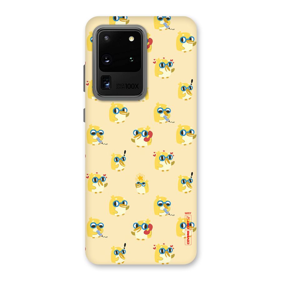 Yellow Parrot Back Case for Galaxy S20 Ultra