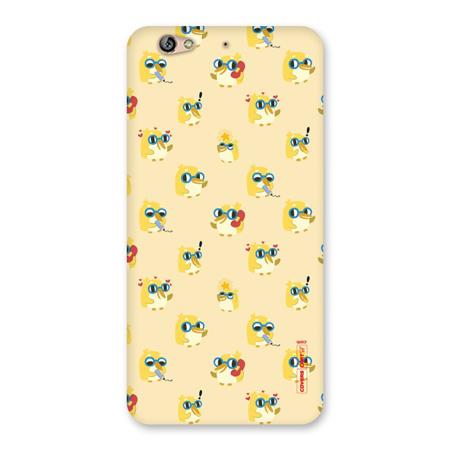 Yellow Parrot Back Case for Gionee S6