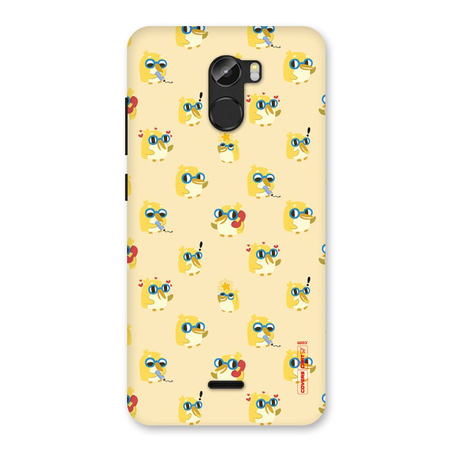 Yellow Parrot Back Case for Gionee X1