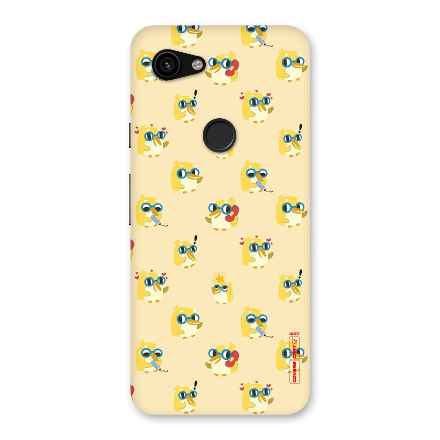 Yellow Parrot Back Case for Google Pixel 3a