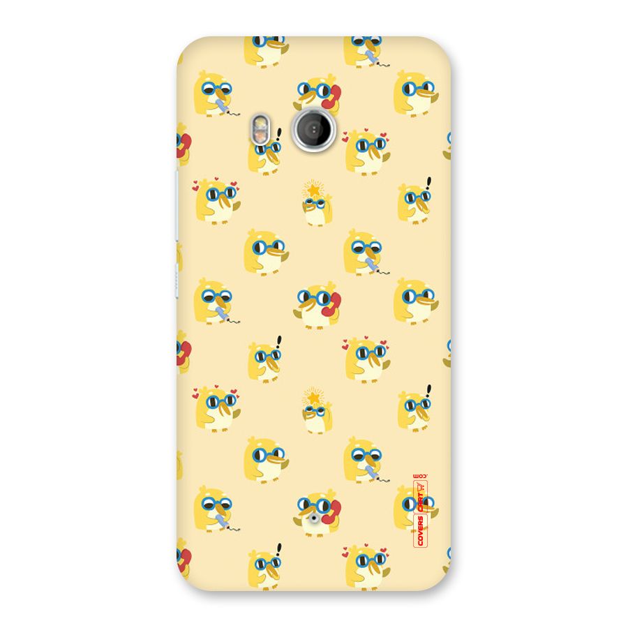Yellow Parrot Back Case for HTC U11