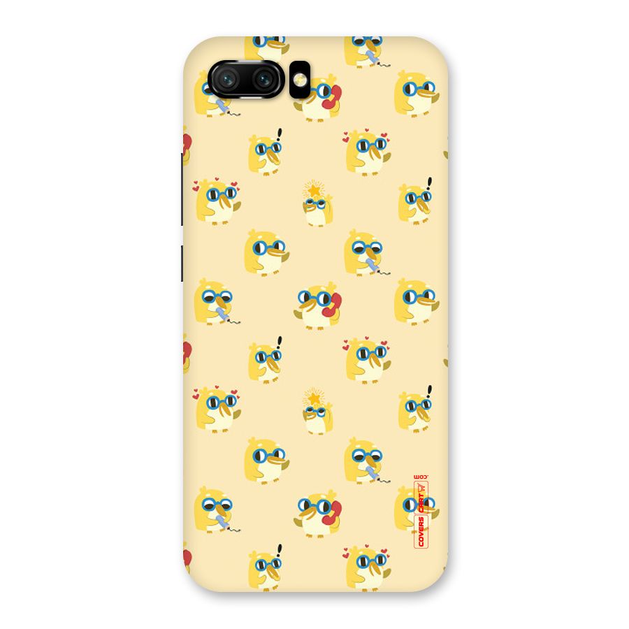 Yellow Parrot Back Case for Honor 10