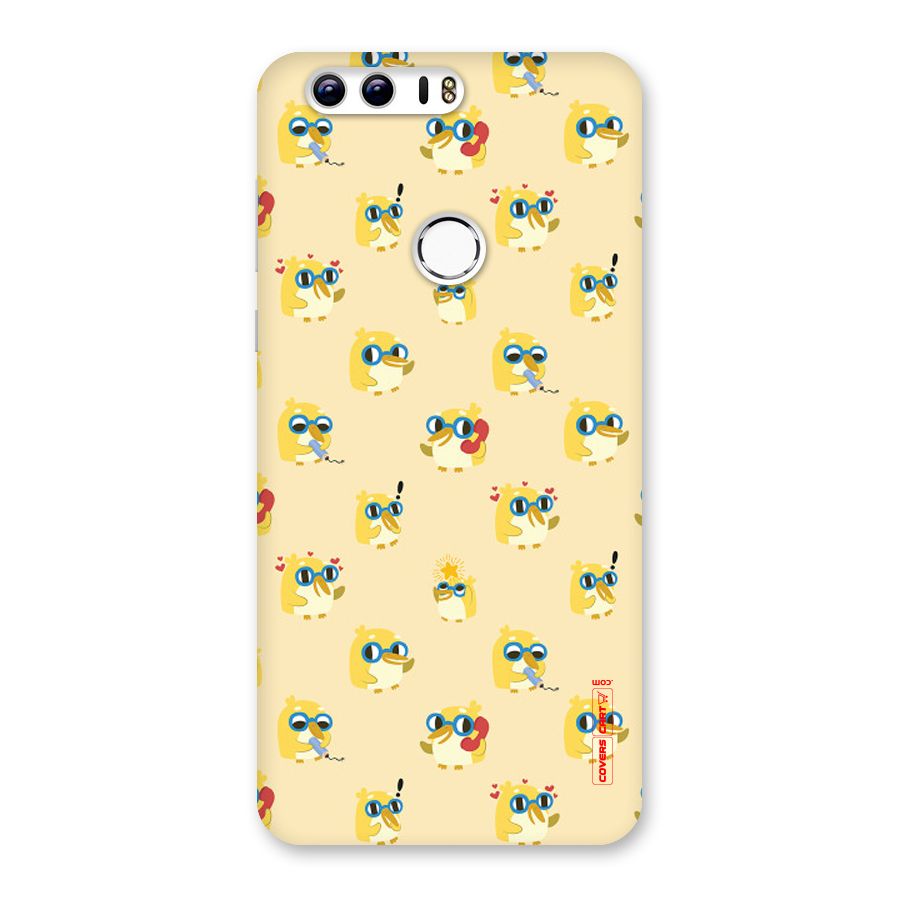 Yellow Parrot Back Case for Honor 8