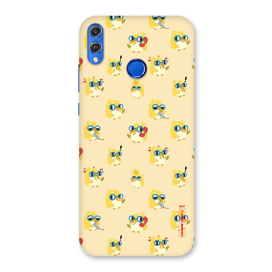 Yellow Parrot Back Case for Honor 8X
