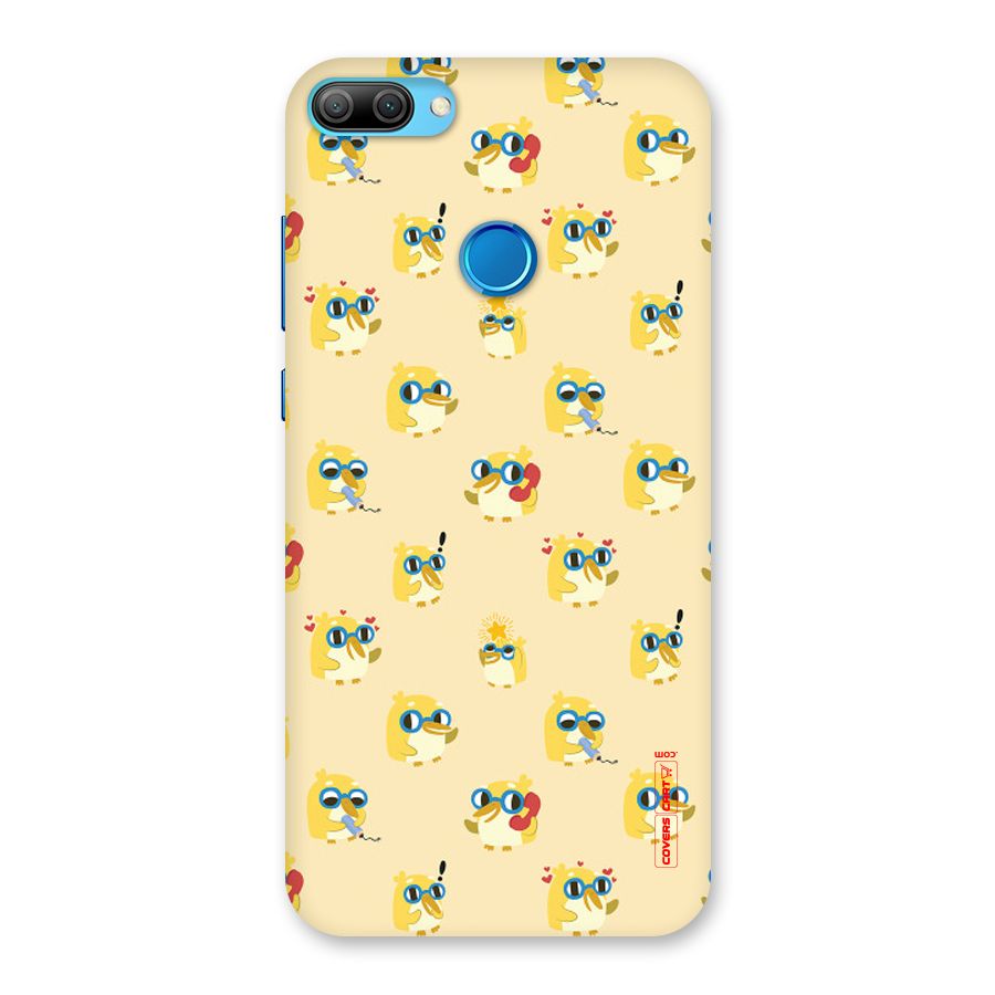 Yellow Parrot Back Case for Honor 9N