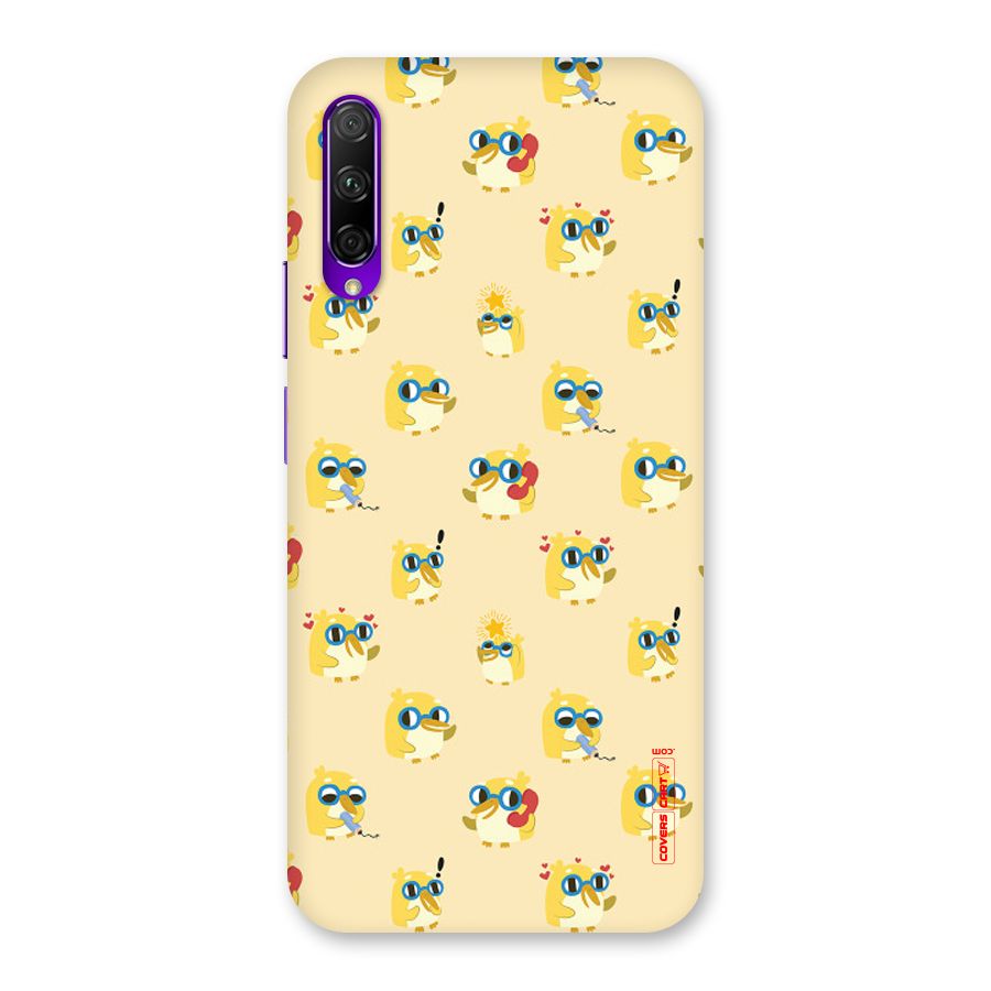 Yellow Parrot Back Case for Honor 9X Pro
