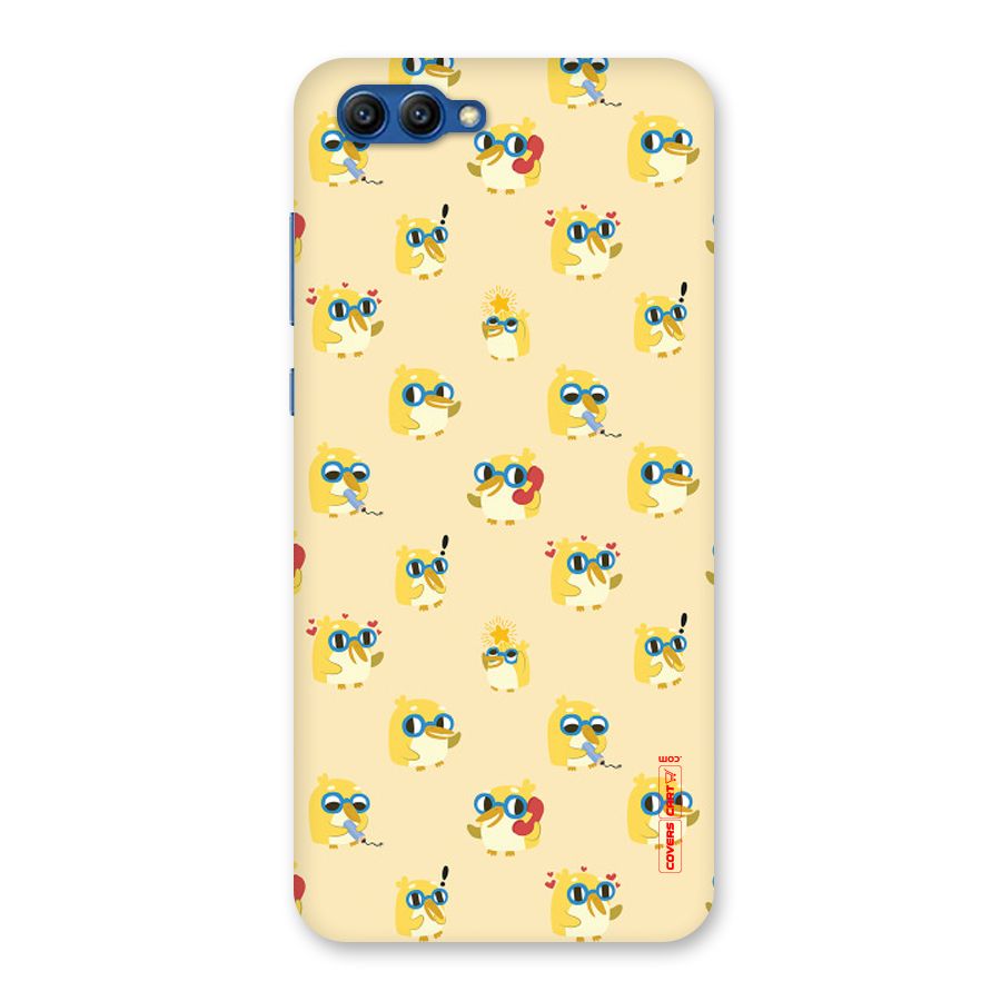 Yellow Parrot Back Case for Honor View 10