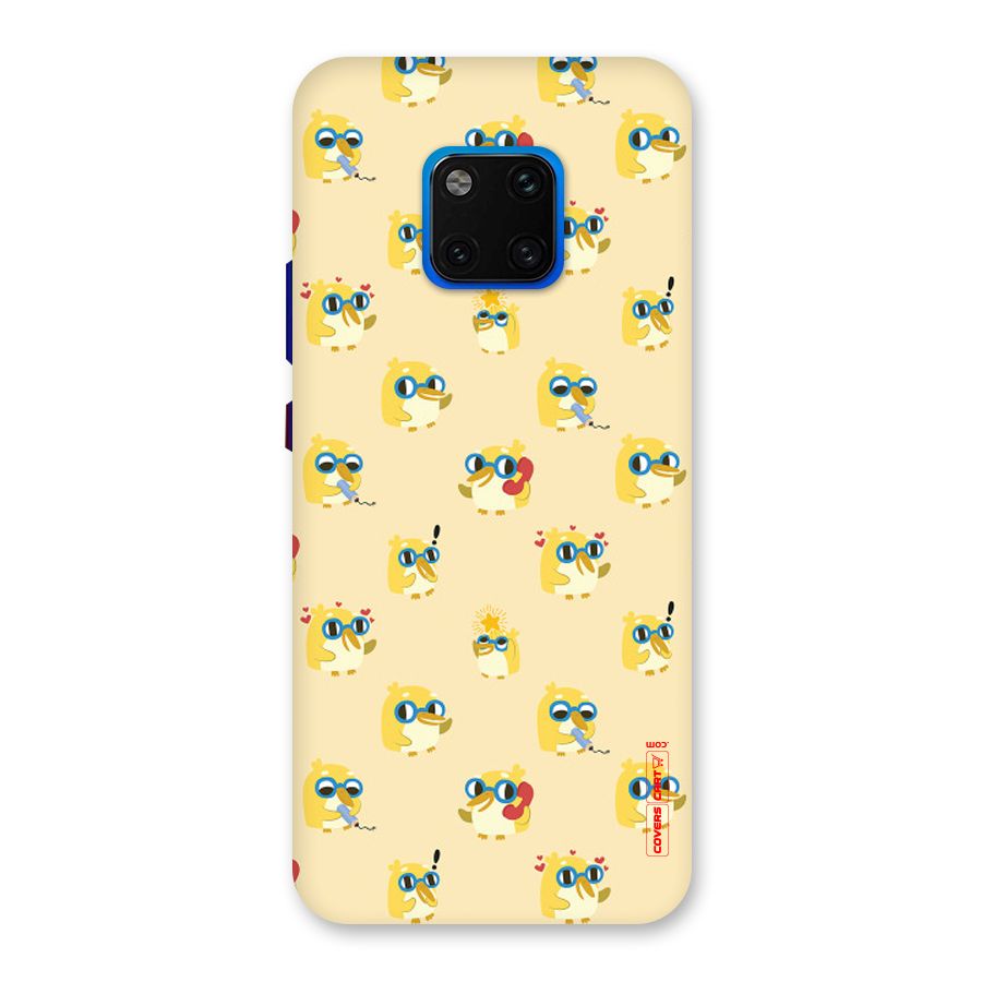 Yellow Parrot Back Case for Huawei Mate 20 Pro