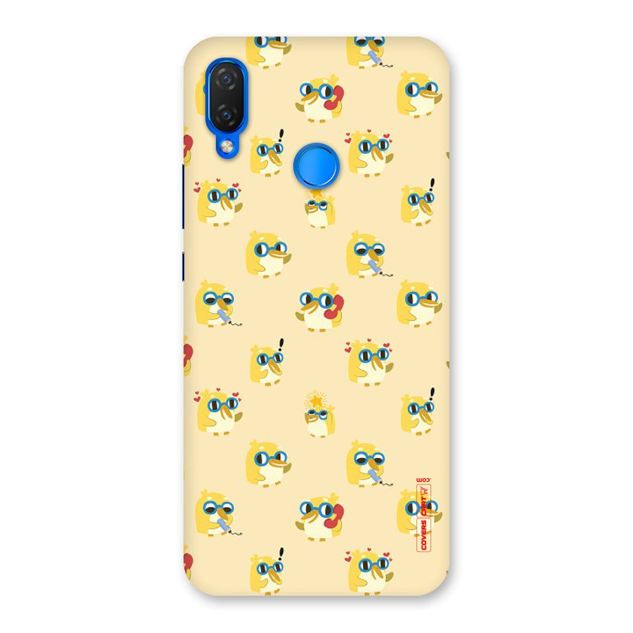 Yellow Parrot Back Case for Huawei P Smart+