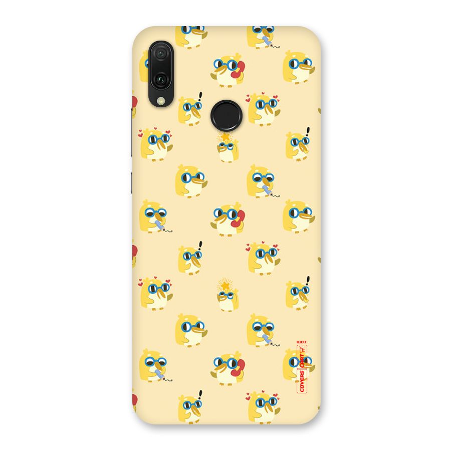 Yellow Parrot Back Case for Huawei Y9 (2019)