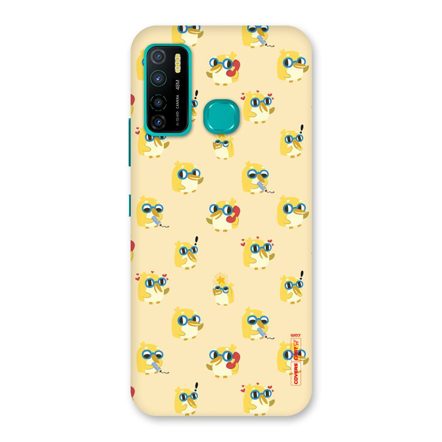 Yellow Parrot Back Case for Infinix Hot 9 Pro