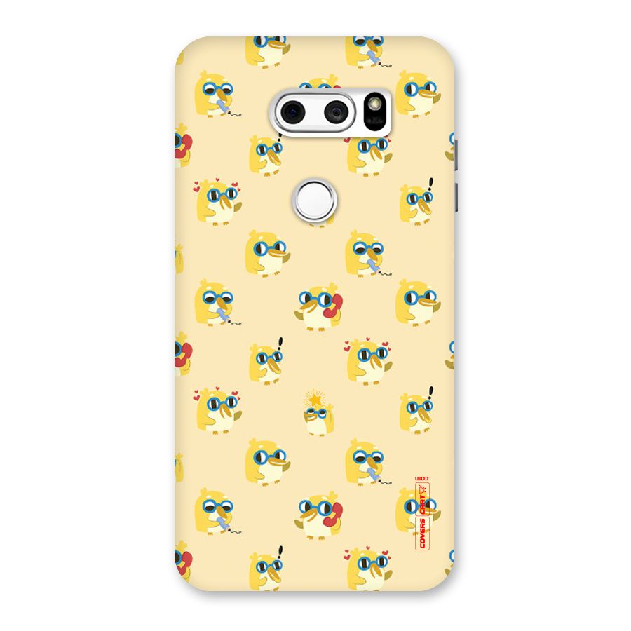 Yellow Parrot Back Case for LG V30