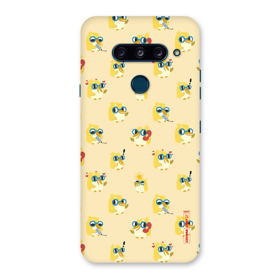 Yellow Parrot Back Case for LG  V40 ThinQ