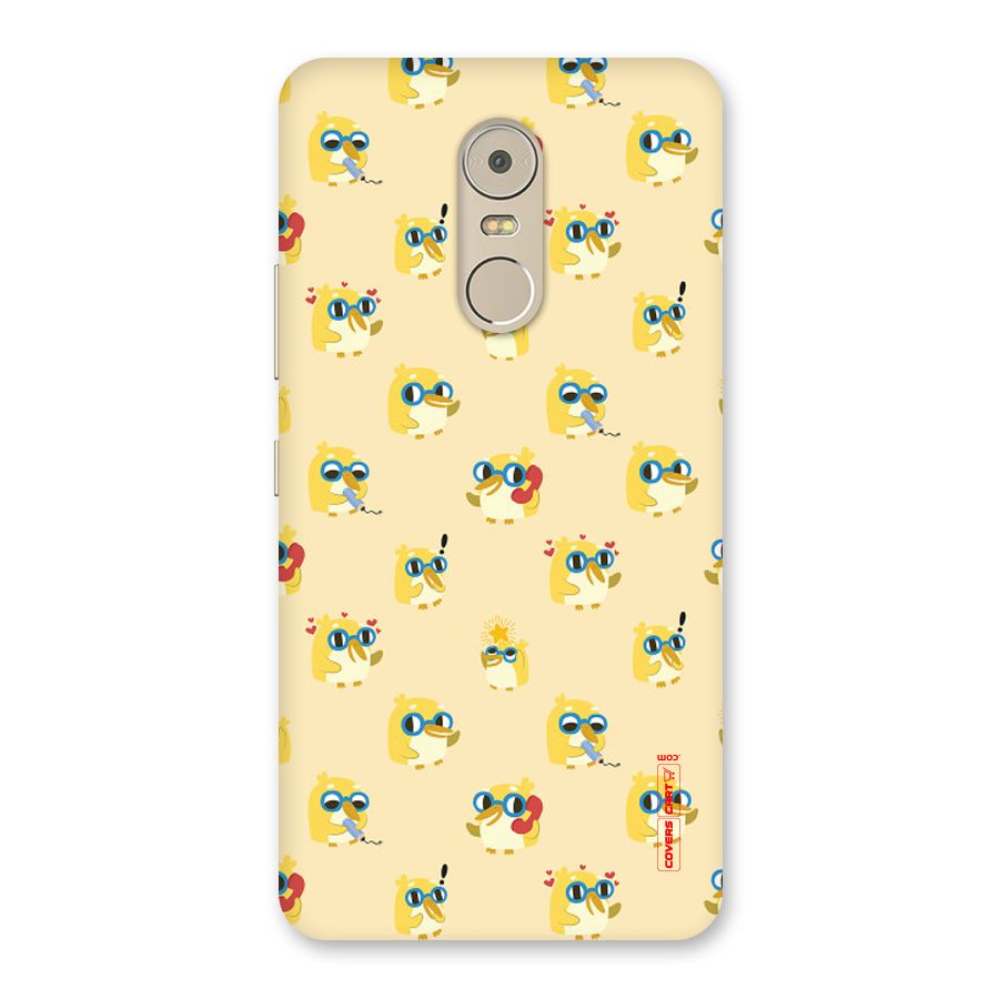 Yellow Parrot Back Case for Lenovo K6 Note