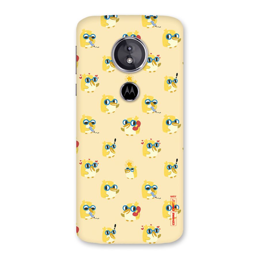 Yellow Parrot Back Case for Moto E5