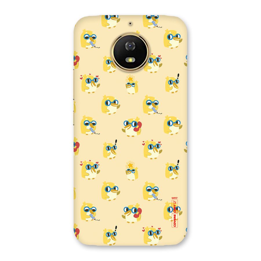 Yellow Parrot Back Case for Moto G5s