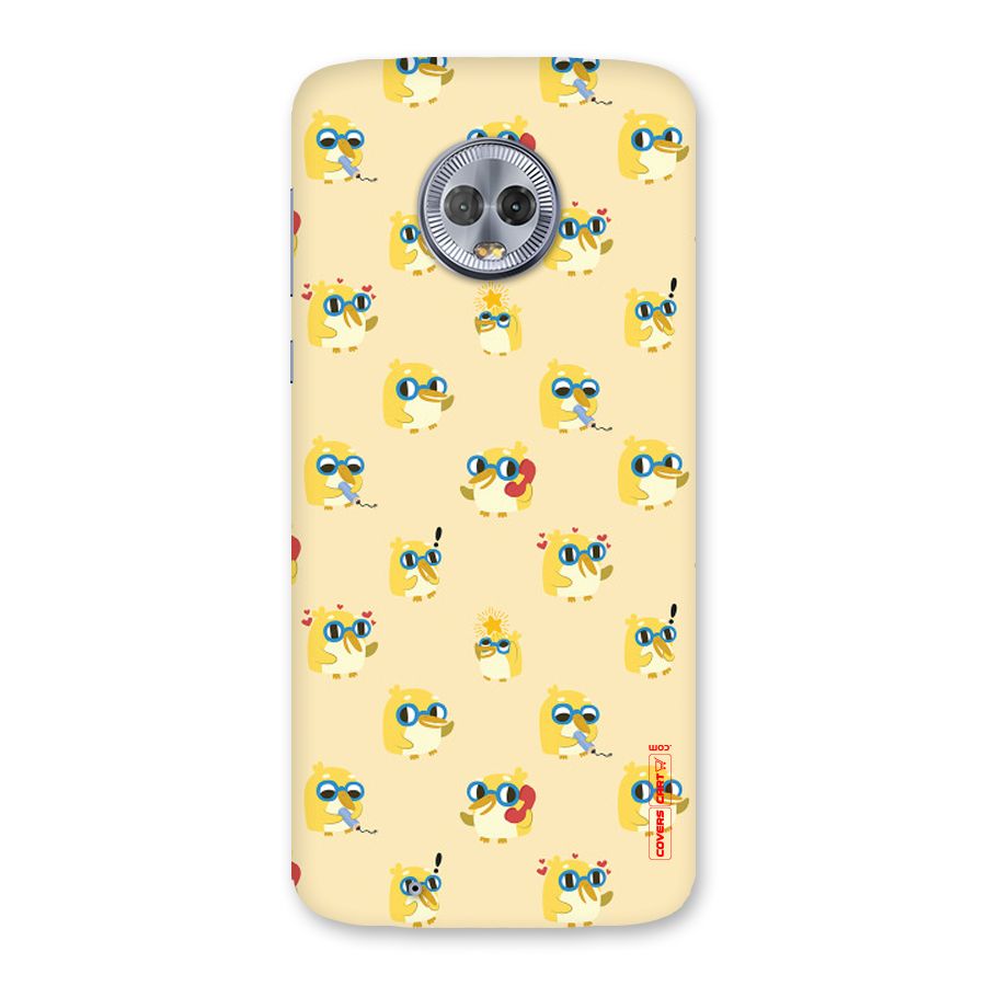 Yellow Parrot Back Case for Moto G6