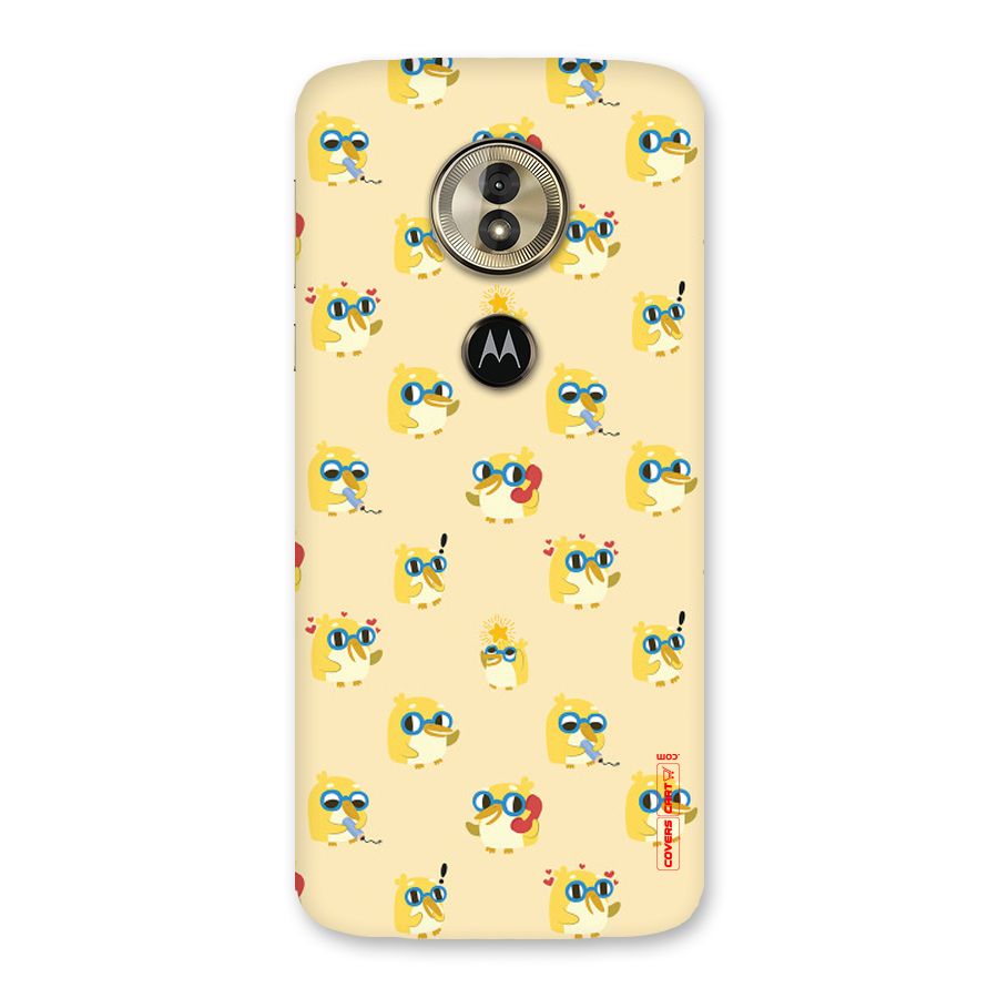 Yellow Parrot Back Case for Moto G6 Play