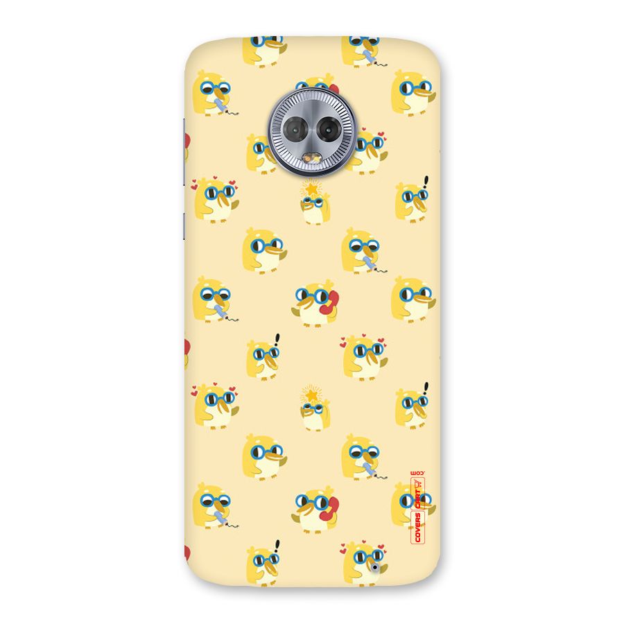 Yellow Parrot Back Case for Moto G6 Plus