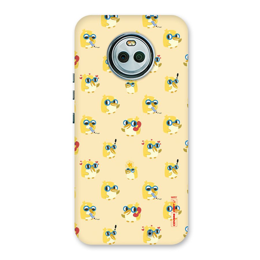 Yellow Parrot Back Case for Moto X4