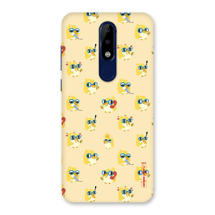 Yellow Parrot Back Case for Nokia 5.1 Plus
