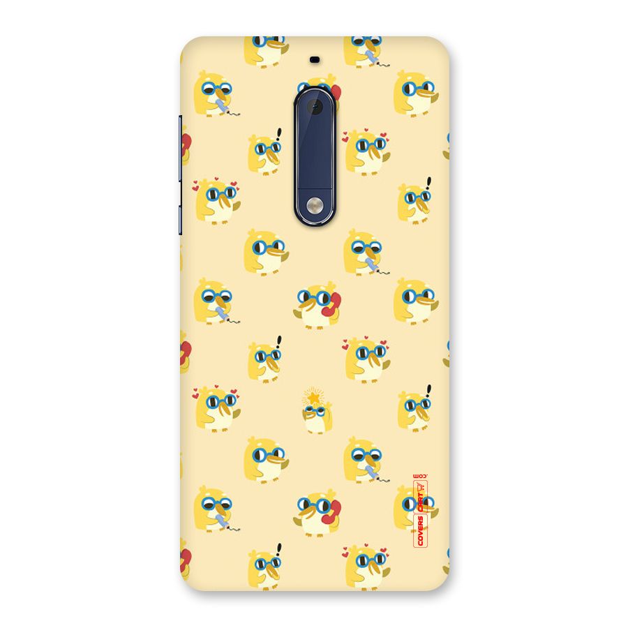 Yellow Parrot Back Case for Nokia 5