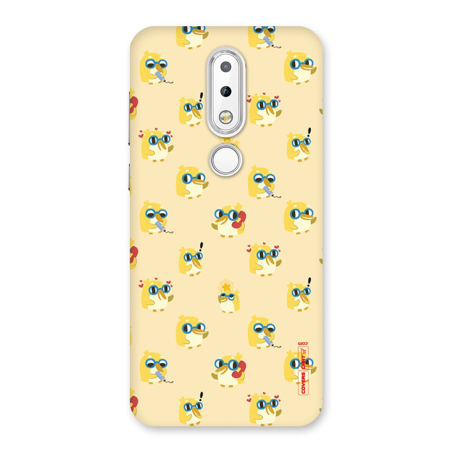 Yellow Parrot Back Case for Nokia 6.1 Plus