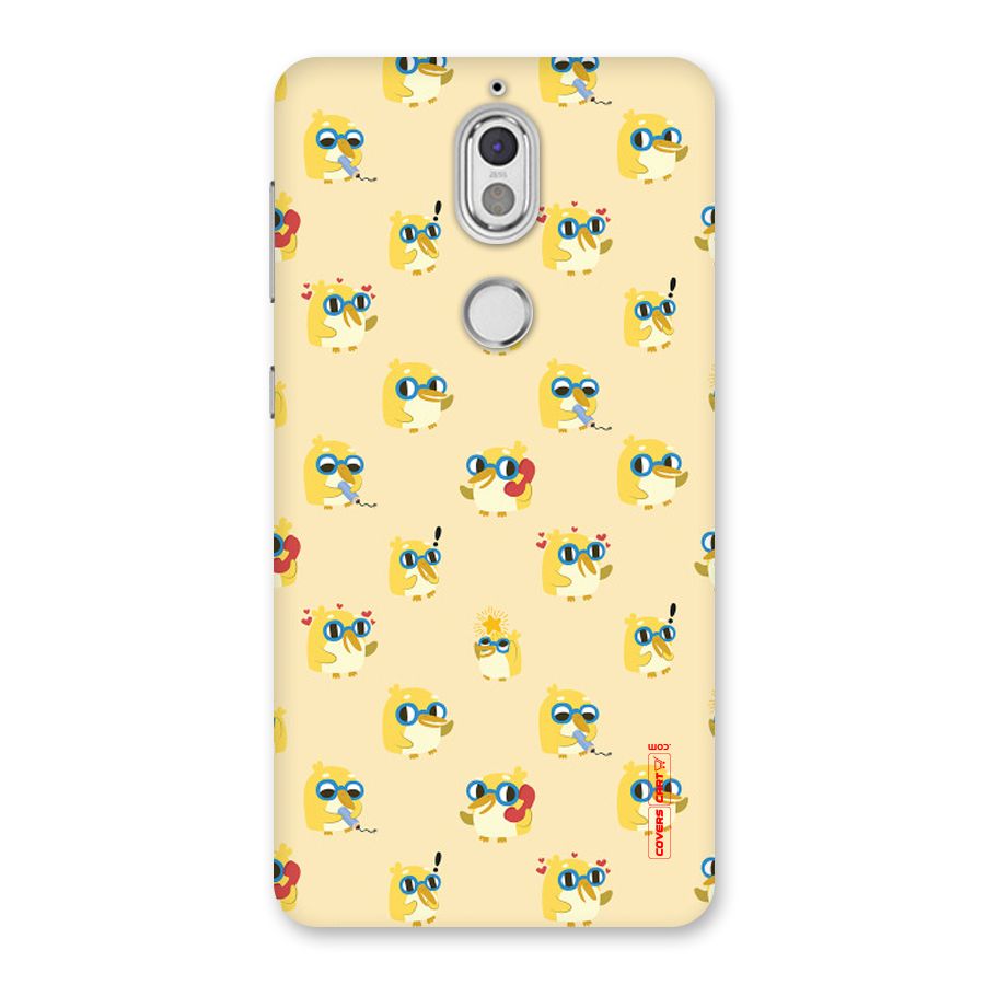 Yellow Parrot Back Case for Nokia 7