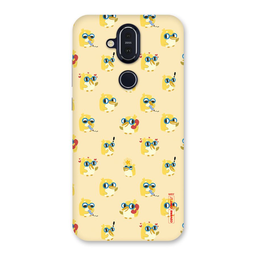 Yellow Parrot Back Case for Nokia 8.1