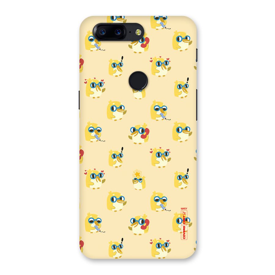 Yellow Parrot Back Case for OnePlus 5T