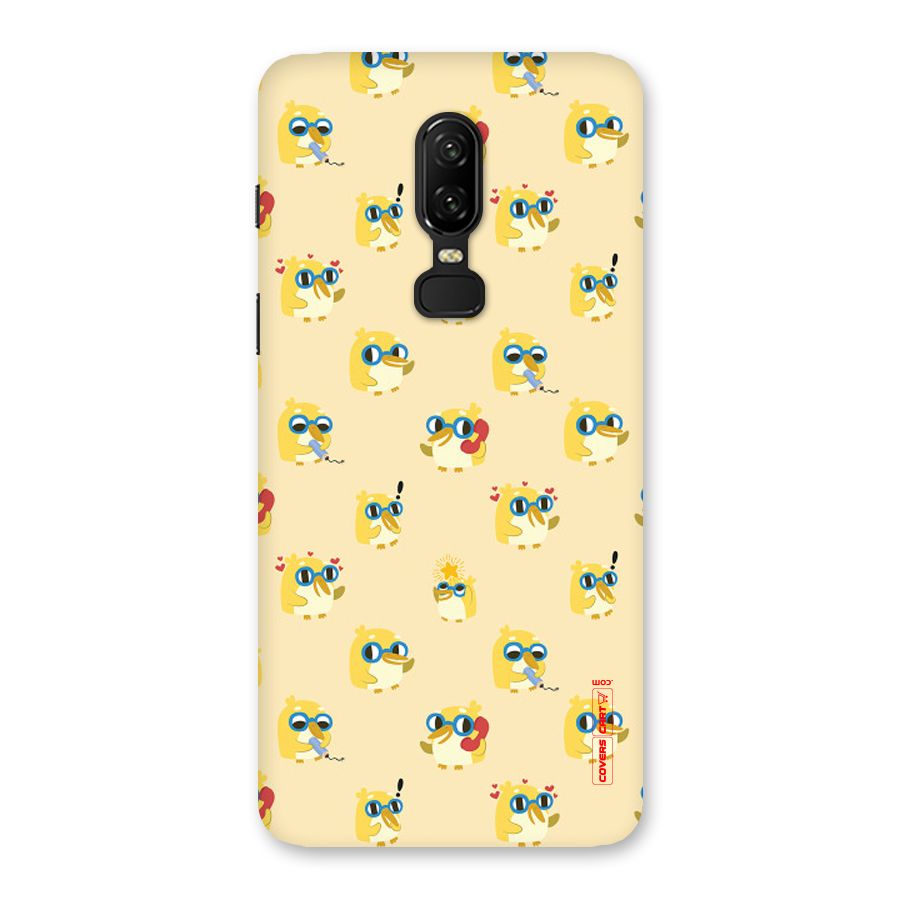 Yellow Parrot Back Case for OnePlus 6