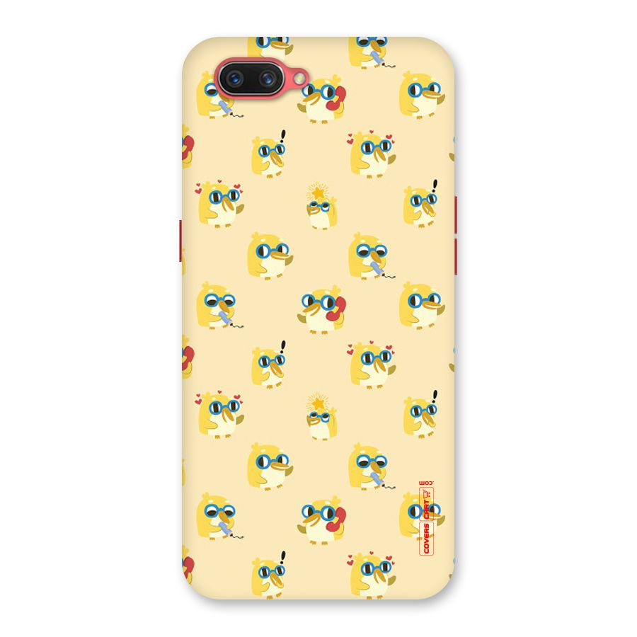 Yellow Parrot Back Case for Oppo A3s