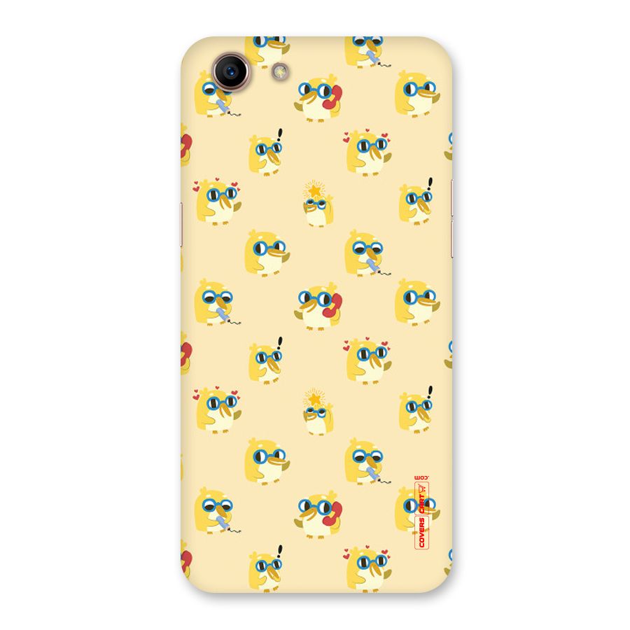 Yellow Parrot Back Case for Oppo A83 (2018)
