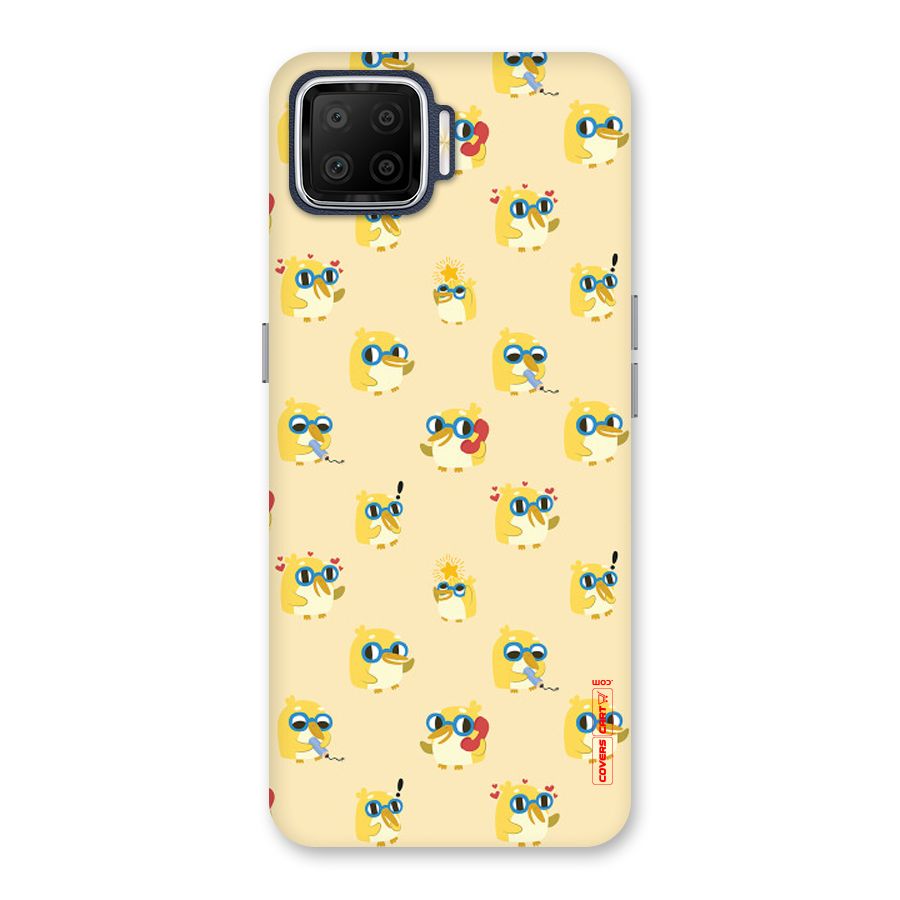 Yellow Parrot Back Case for Oppo F17