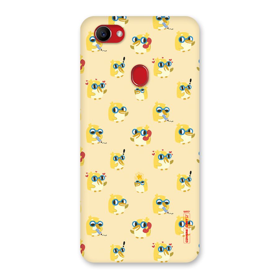 Yellow Parrot Back Case for Oppo F7