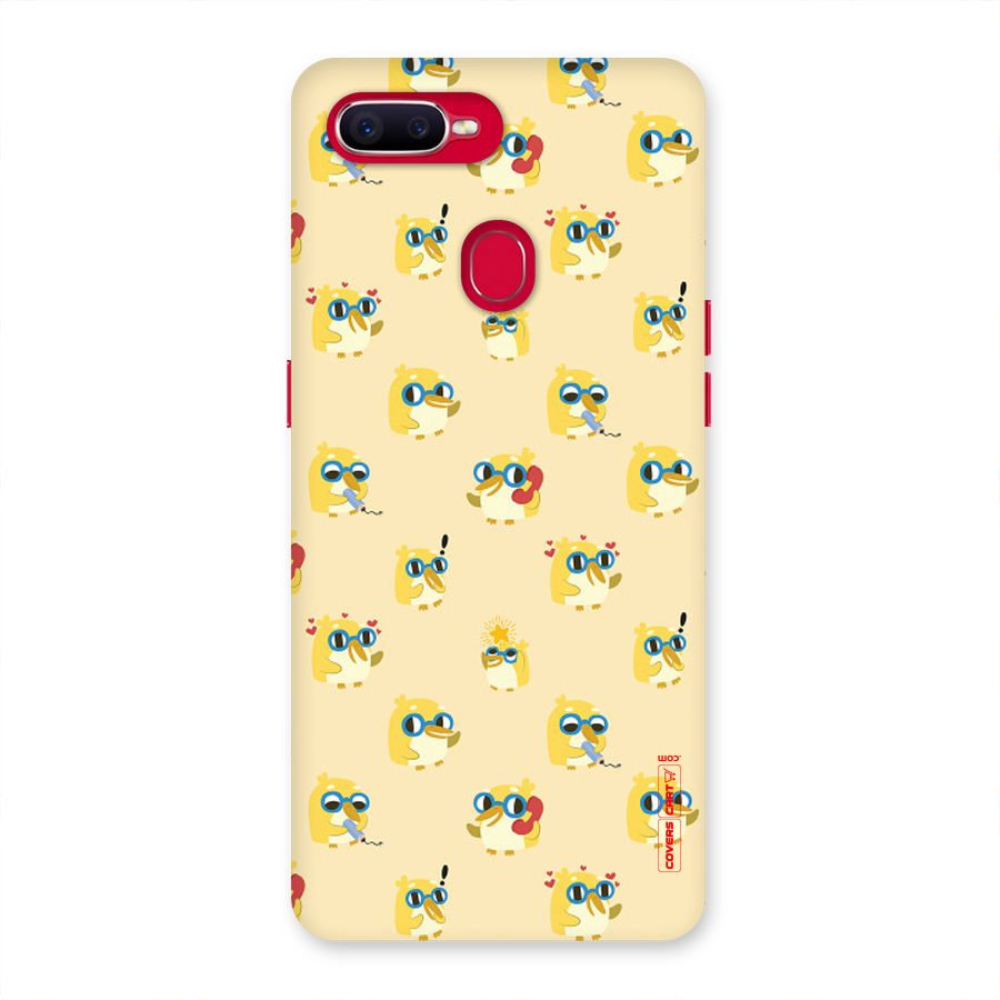 Yellow Parrot Back Case for Oppo F9 Pro