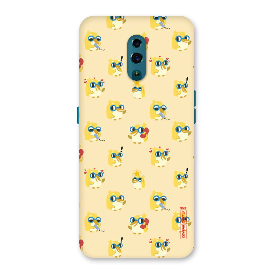 Yellow Parrot Back Case for Oppo Reno