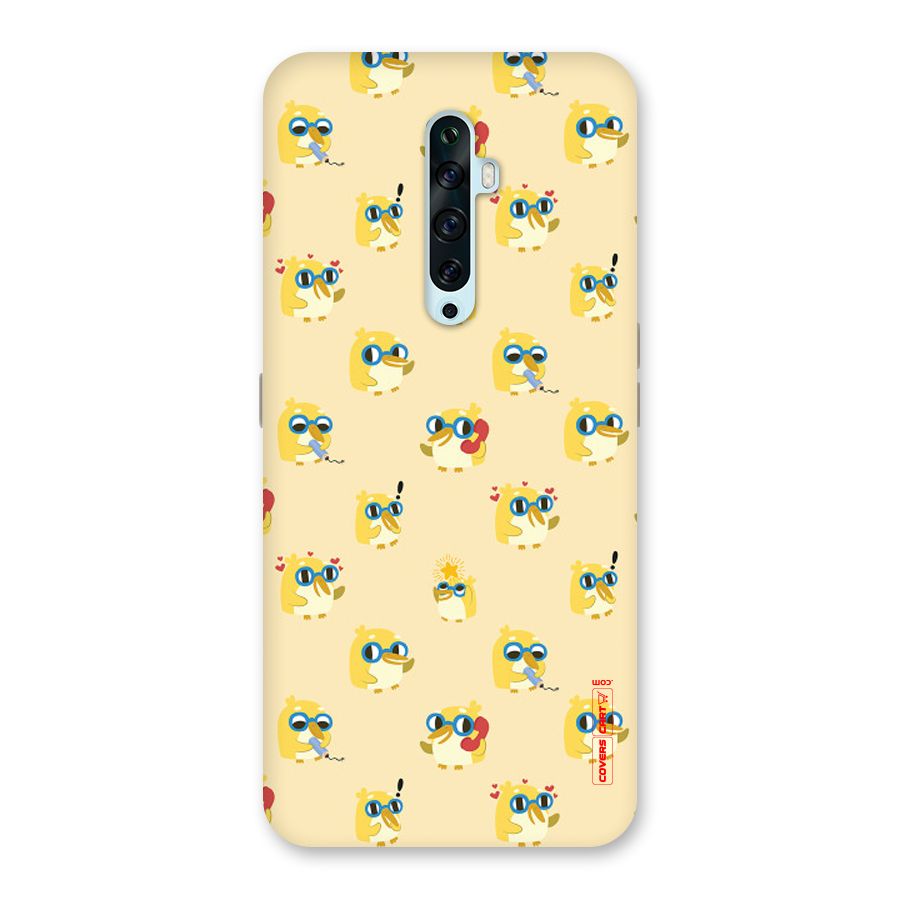 Yellow Parrot Back Case for Oppo Reno2 Z