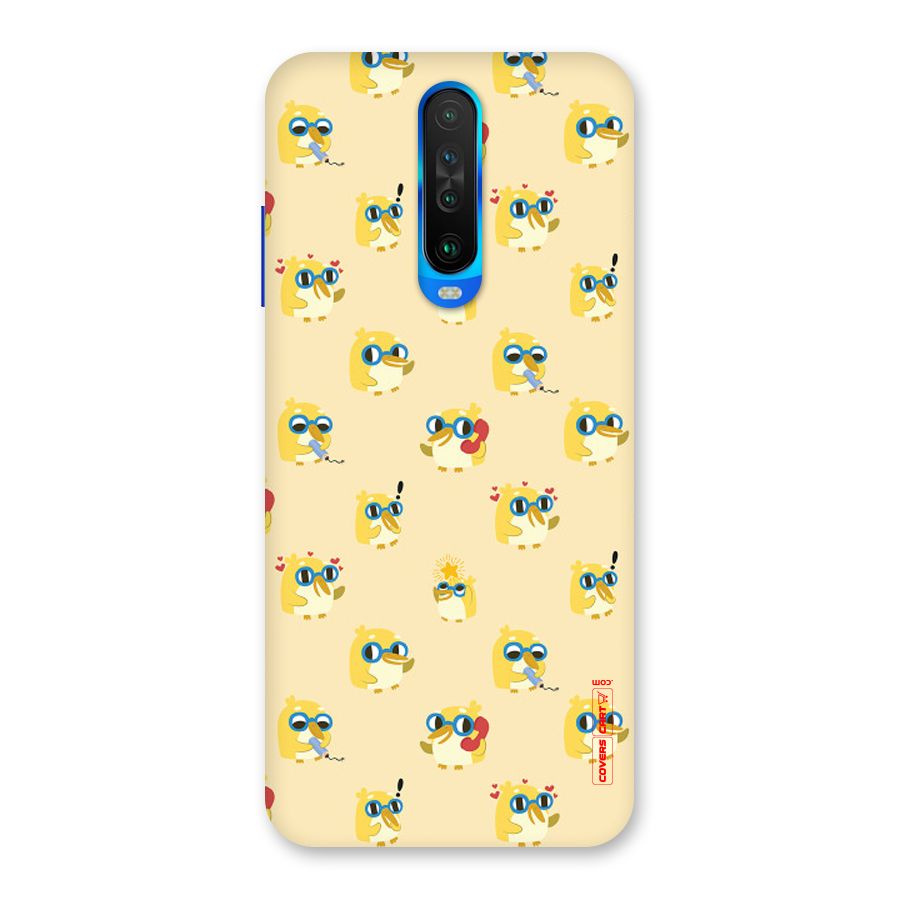 Yellow Parrot Back Case for Poco X2