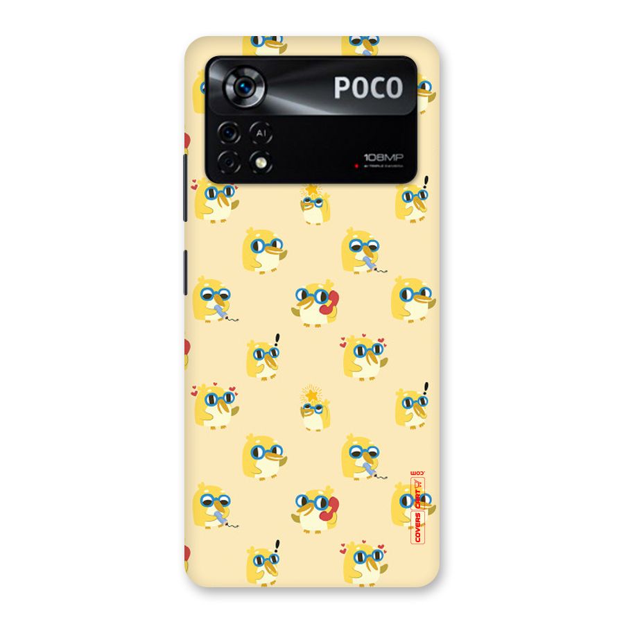 Yellow Parrot Back Case for Poco X4 Pro 5G