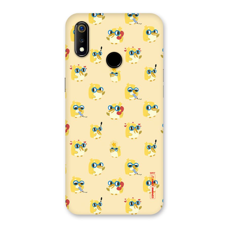Yellow Parrot Back Case for Realme 3