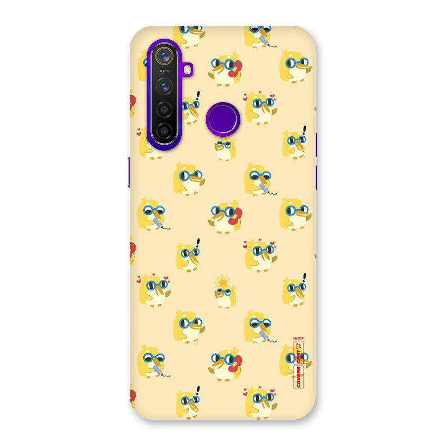 Yellow Parrot Back Case for Realme 5 Pro