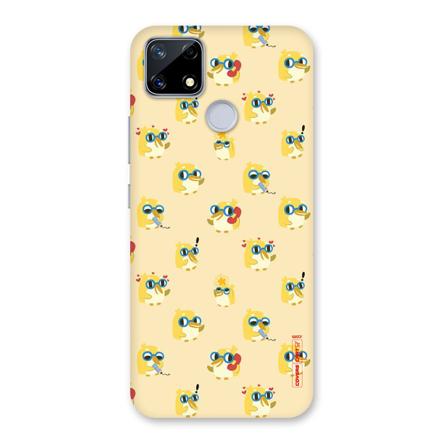 Yellow Parrot Back Case for Realme Narzo 20
