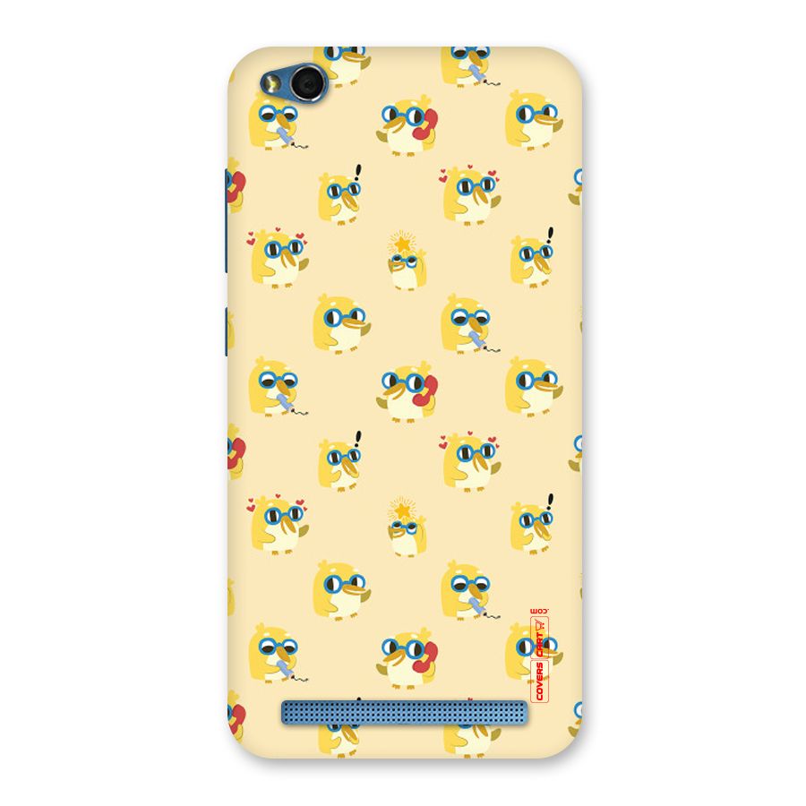Yellow Parrot Back Case for Redmi 5A