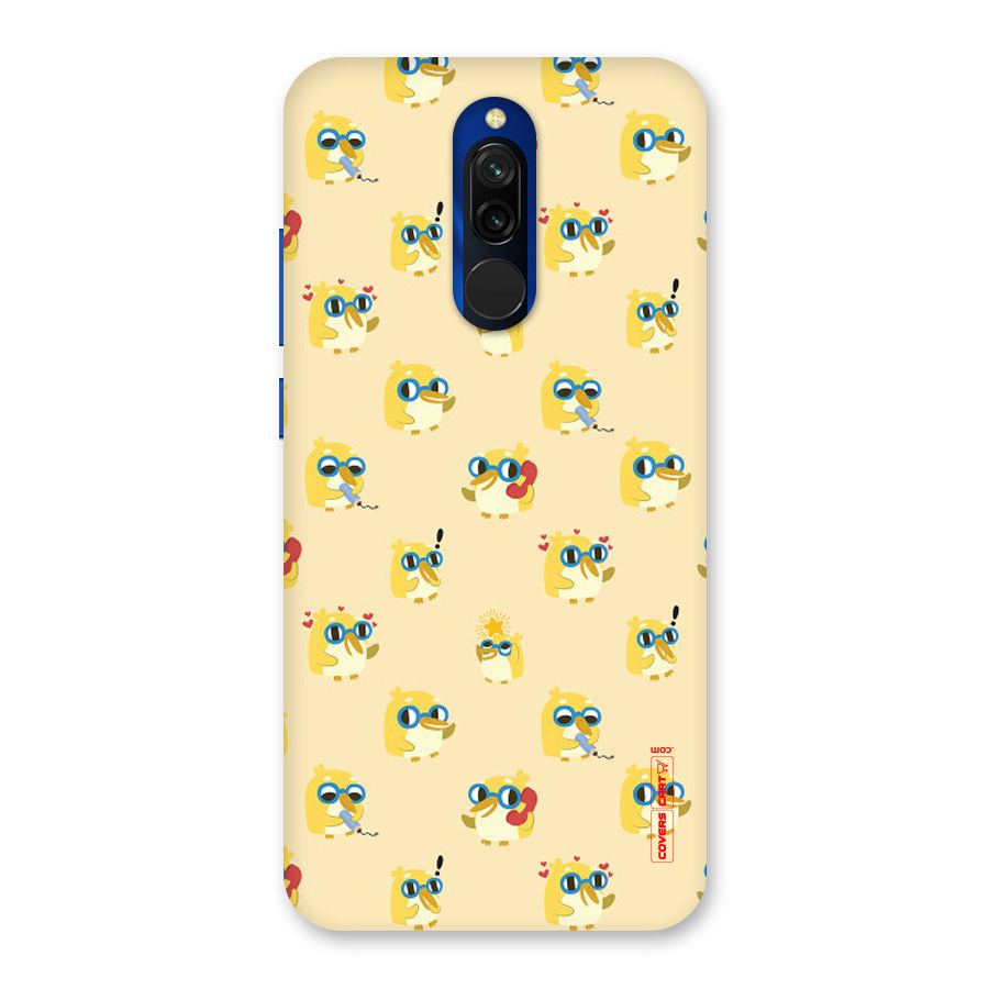 Yellow Parrot Back Case for Redmi 8